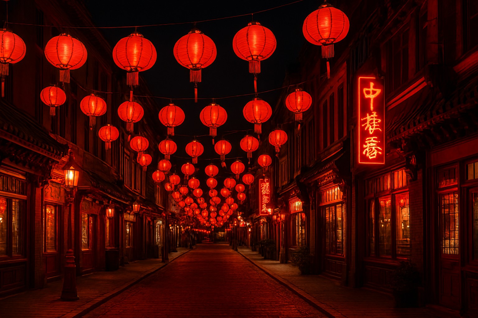 China Town Red